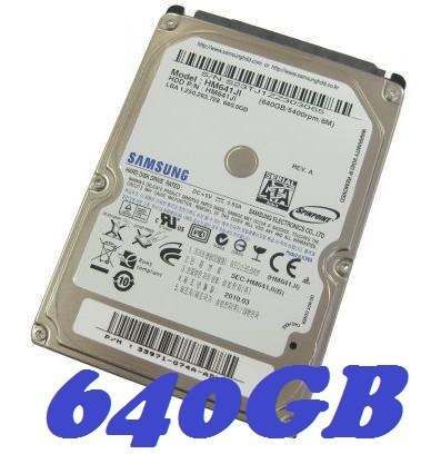 HD Sata 640GB Samsung